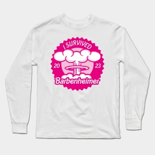 I Survived Barbenheimer Long Sleeve T-Shirt